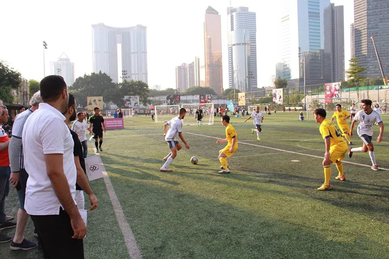 Arab Businessmen Forum in China Football Team Won Championship