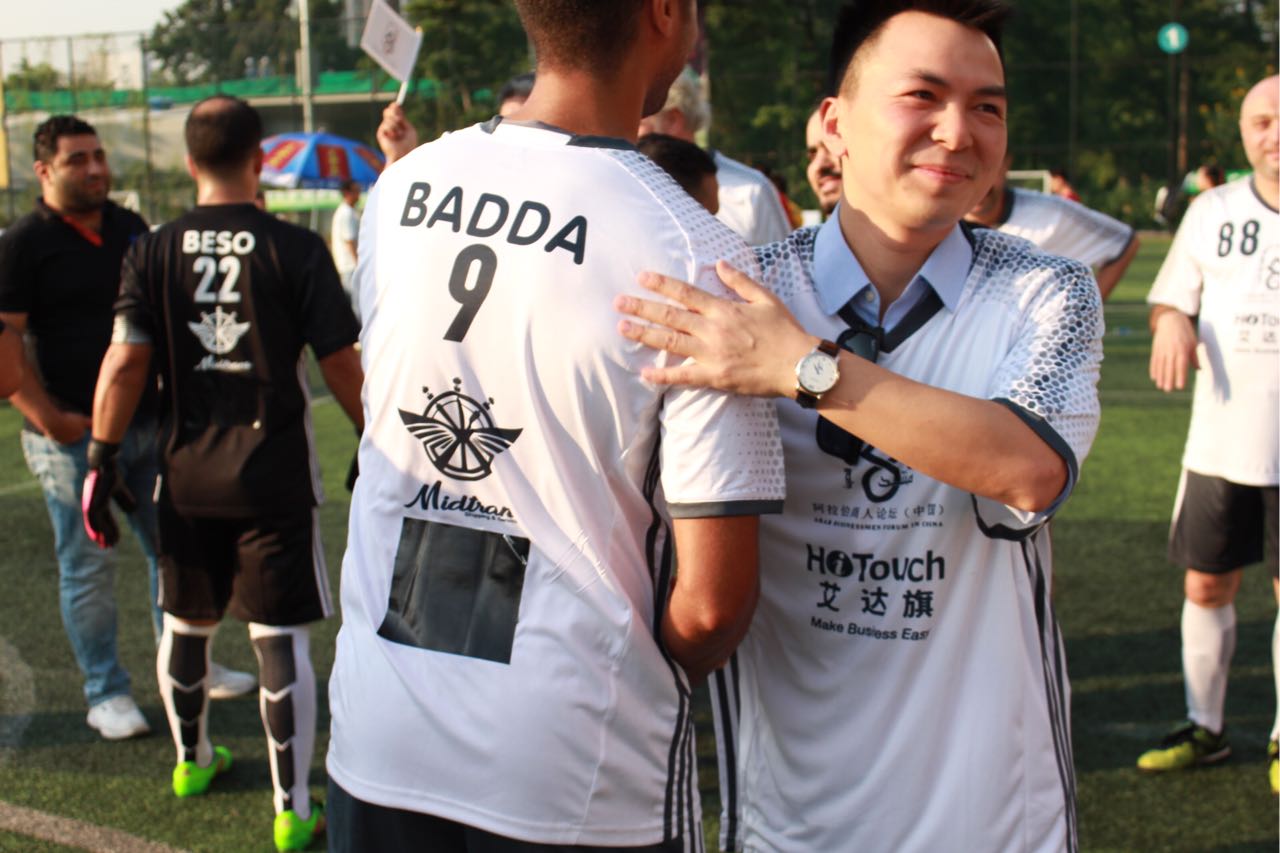 Arab Businessmen Forum in China Football Team Won Championship